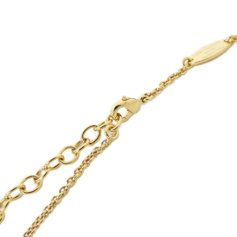 LOUIS VUITTON Gold Necklace - Picture 4 of 5